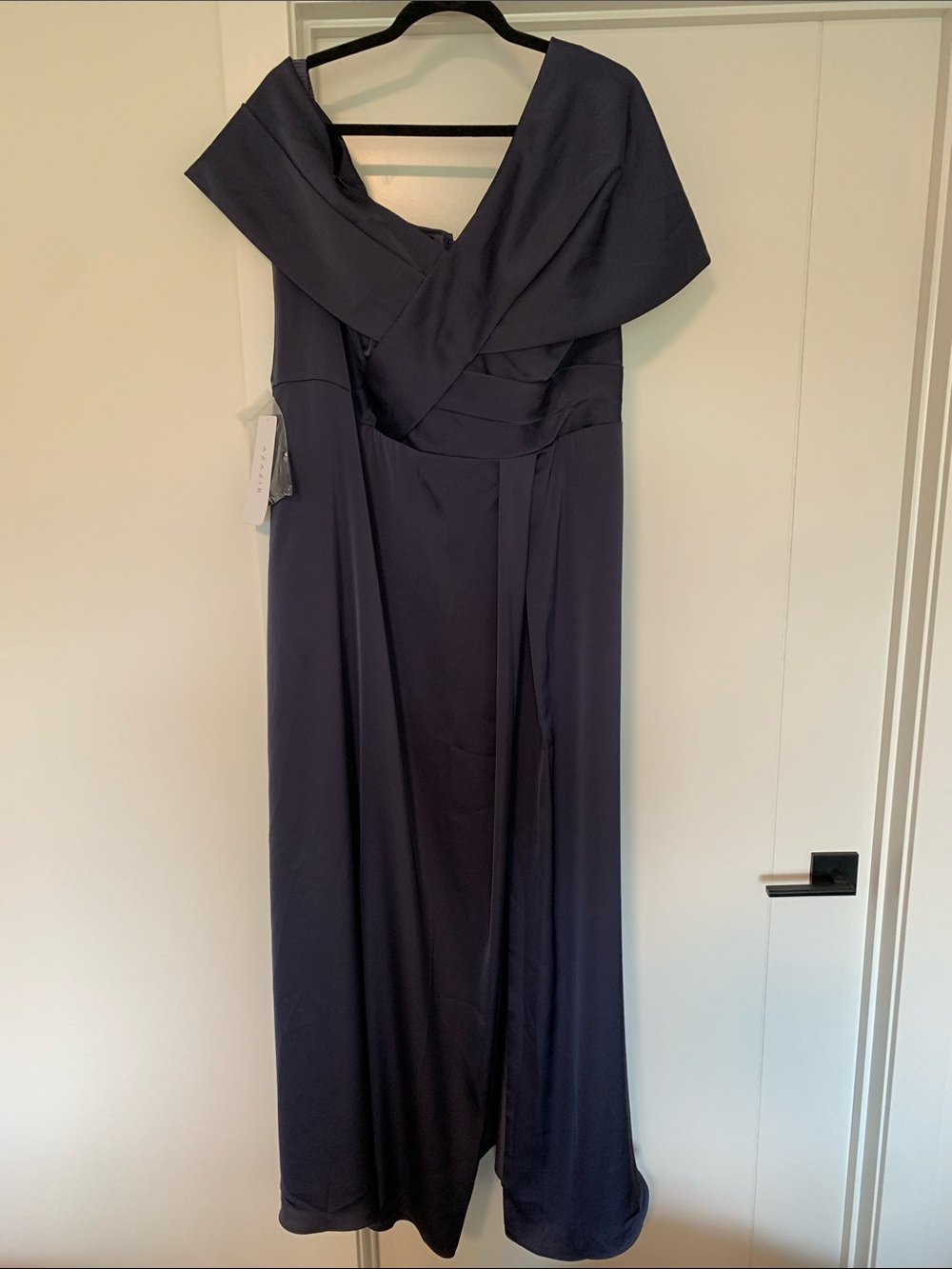 Azazie Milton dress in Storm